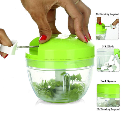 Easy Spin Cutter Multi-Functional Manual Food Chopper